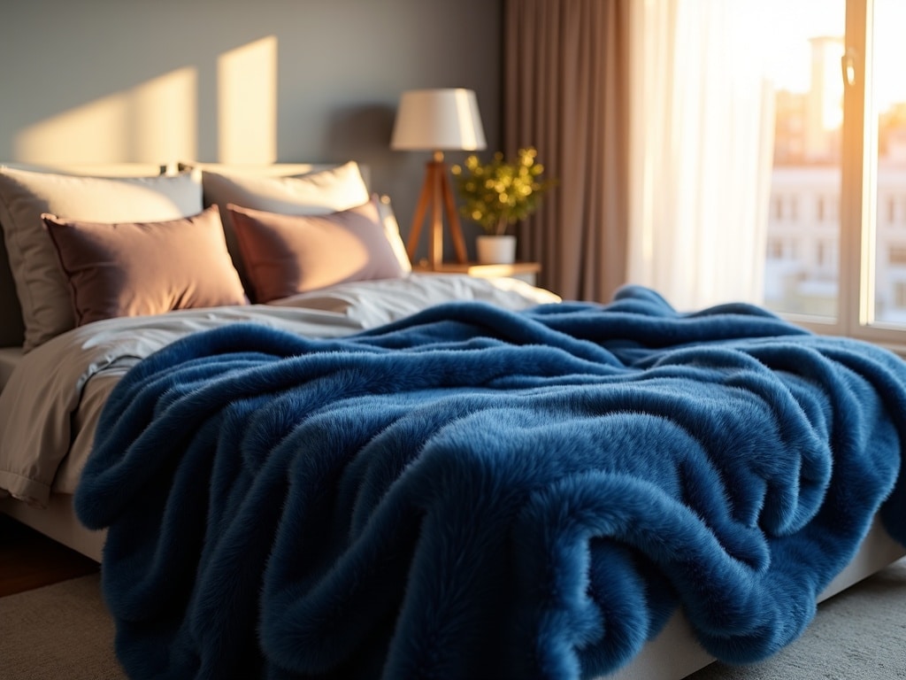 faux throw product view