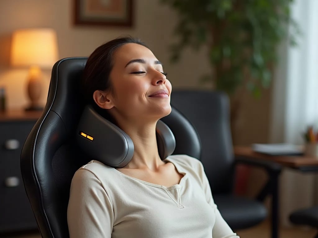 Back Massager: 10 Amazing Steps for Ultimate Pain Relief 2 back massager in action