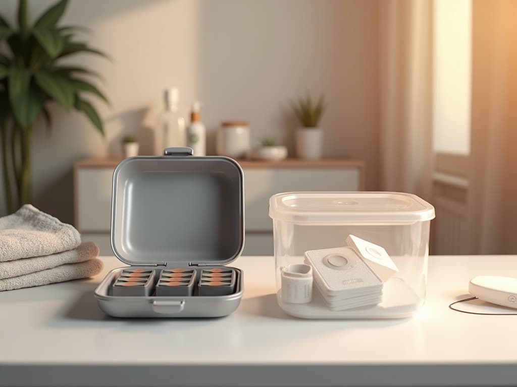 tens unit vs storage containers - Illustration 1