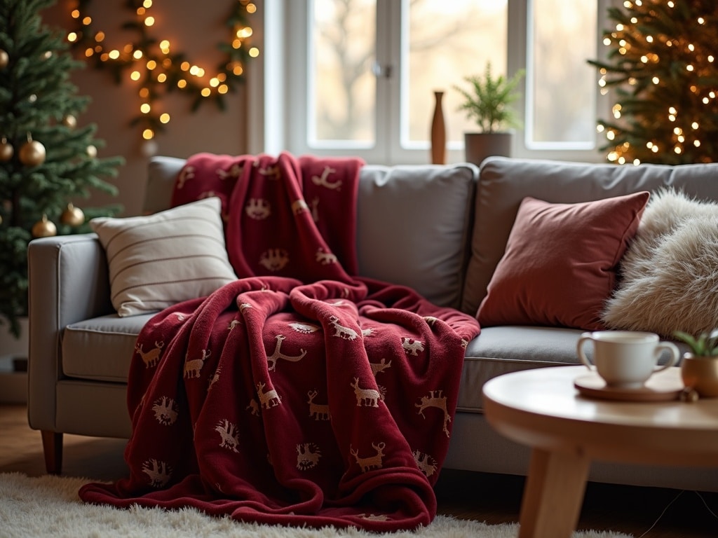 velvet blanket product view