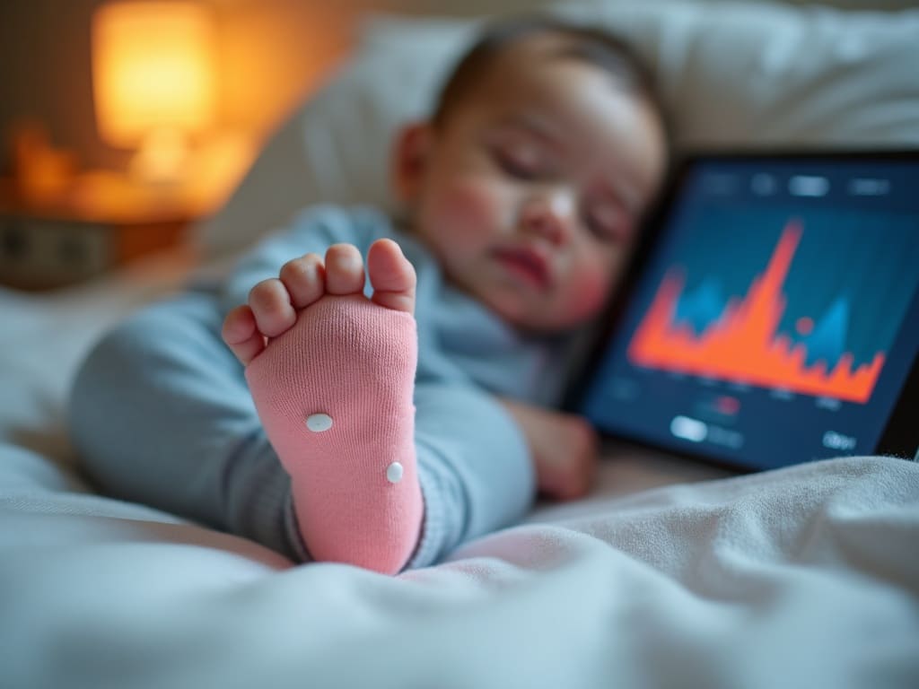 baby monitor in action