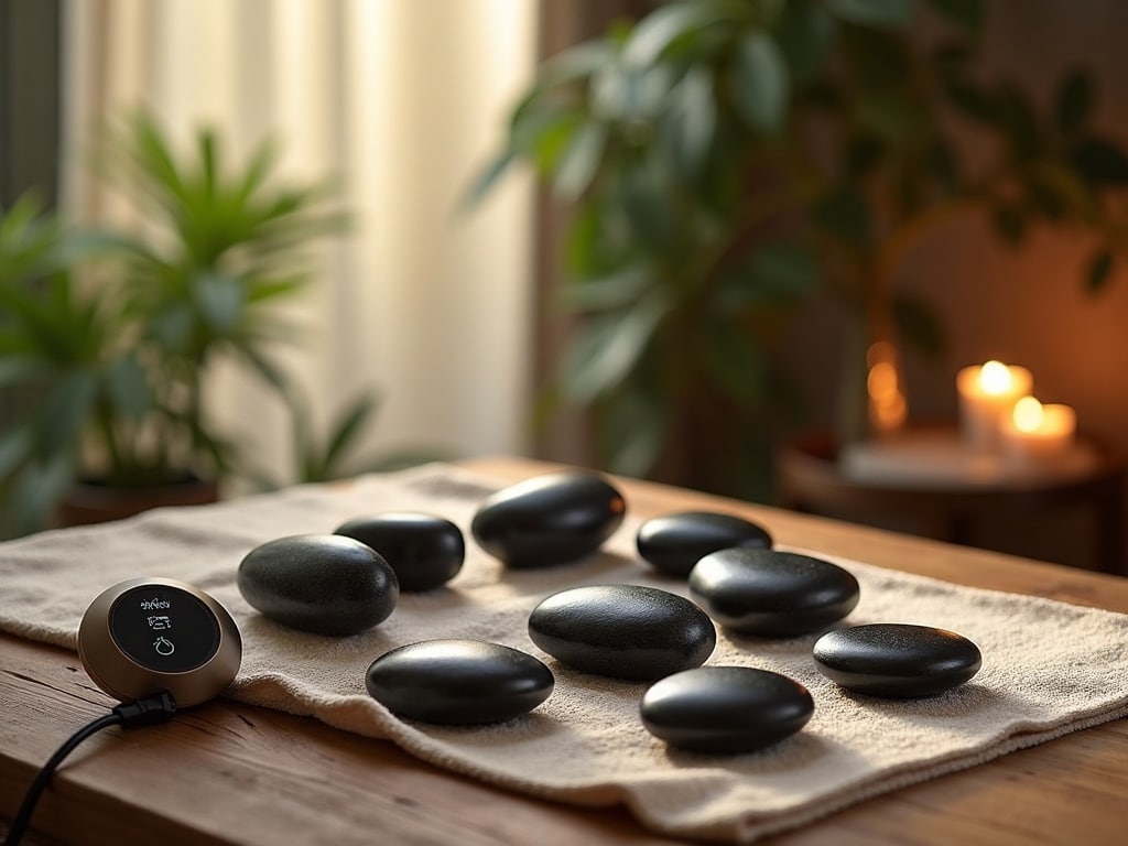 HOT STONE: 12 AMAZING STEPS FOR AN INSTANT RELAXATION SOLUTION 1 hot stone product view